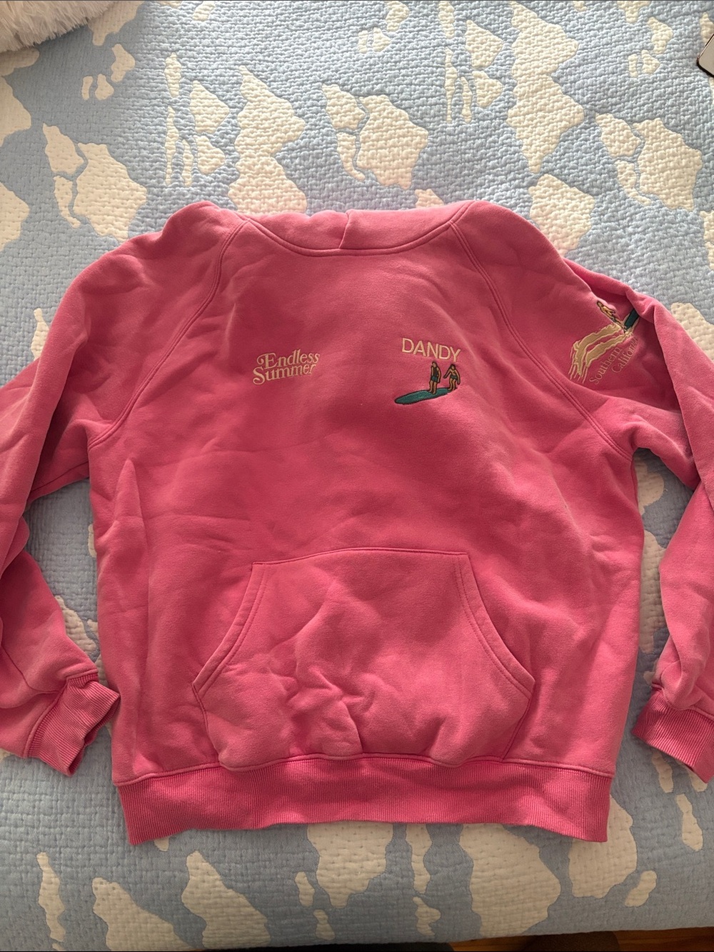 Dandy "Endless Summer" Pink Hoodie Sweatshirt